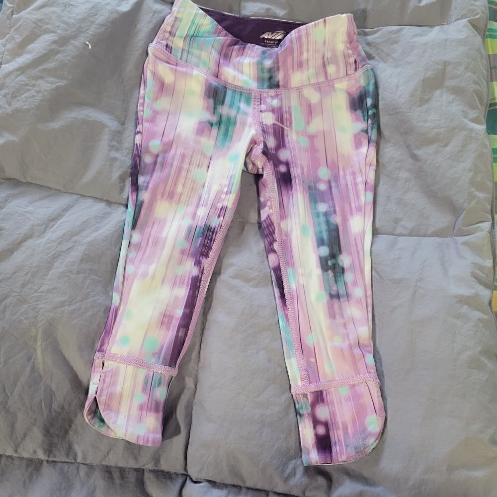 Avia performance leggings with purple hues - Picture 1 of 10